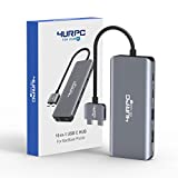 USB C Docking Station for MacBook Pro/Air, USB C Hub Multiport Adapter, USB C Dock Dual Monitor, Docking Station with 2 HDMI Ports, 5Gbps USB C, USB 3.0, PD 3.0, Gigabit Ethernet, SD/TF for macOS