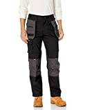 Caterpillar Men's H2O Defender Pant (Regular and Big & Tall Sizes), Black/Graphite, 34W x 32L