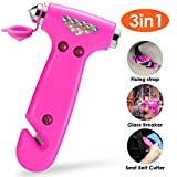 THINKWORK Car Safety Hammer Gift for Women, Three-in-One Emergency Escape Tool with Window Breaker and Seat Belt Cutter, Escape Hammer, Safety Emergency Car Escape Tool for Family, Women, Children.