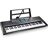 Electric Keyboard Piano 61 Keys, Ohuhu Musical Piano Keyboard with Headphone Jack, USB Port & Teaching Modes for Beginners