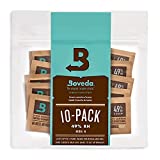 Boveda Wooden Music Instruments - 49% RH 2-Way Humidity Control - Size 8 For Wooden Instruments – Protects All Wood Instruments For Optimal Sound – Prevents Cracking & Warping Of Guitars – 10 Count