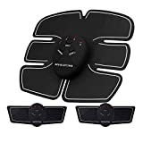 Ultimate Abs Stimulator Fitness Belt and Abdominal Toner Equipment for Muscle Adult Women and Man at Home Workout Gym