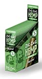 ZIG-ZAG – Natural Hemp Wraps – Non GMO – 2 Wraps Per Pack – 25 Pack Display (Natural)