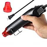 ZeopoCase Mini Hot Air Gun, Portable Mini Heat Gun for DIY Embossing Shrink Wrapping Drying Paint, 300W Multi Function Electrical Heat Tool