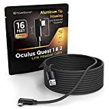 PowerSource 16ft Long Link Cable for Oculus Quest/Meta Quest 1 & 2 High Speed Data Transfer & Charging, USB 3.2 Gen 1 for Gaming Laptops & PCs, Aluminum Shell, Provides Maximum Data Transfer Rates