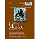Strathmore Marker Paper Pad 6'X8'-50lb Smooth 24 Sheets -62497600