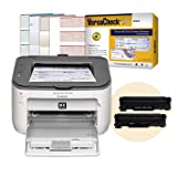 VersaCheck Canon M15 MX MICR Laser Check Printer and VersaCheck Gold Check Printing Software Bundle, White (M15MX)