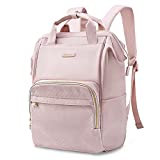 Laptop Backpack for Women, BAGSMART Travel Backpacks 15.6 Inch Notebook Doctor Back pack for School College Work Business Trip Women Girls (pink)