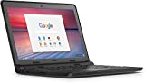 Dell Touchscreen Chromebook 11 3120 Intel Celeron N2840, 4GB RAM, 16GB eMMC SSD Storage, Chrome OS, Black (Renewed)