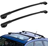 WU-MINGLU Roof Rack Crossbars Compatible for 2014-2021 Subaru Forester/2013-2019 Crosstrek/2012-2019 Impreza Roof Rack Cross Bars for Carrying Cargo Carrier Bag Canoe Kayak Bike