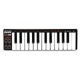 AKAI Professional LPK25 - USB MIDI Keyboard controller with 25 Velocity-Sensitive Synth Action Keys for Laptops (Mac & PC), Editing Software included,MultiColored