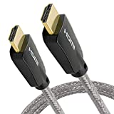 GE 4K HDMI Cable, 3 ft. HDMI 2.0 High Speed 18 Gbps with Ethernet, 4K 60Hz, 1440p 1080p 120Hz, HDR, for HDTV, Streaming, Blu-ray, Gaming, PS4 Pro PS5 Xbox, 34474
