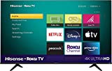 Hisense 43-Inch Class R6 Series Dolby Vision HDR 4K UHD Roku Smart TV with Alexa Compatibility (43R6G),Black