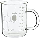 Scientific Glass Caffeine Beaker Mug (450mL)