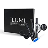 iLUMI at Home Teeth Whitening Kit - Harvard Doctor Approved - 10 Min Non-Sensitive Fast Results, (3) Carbamide Peroxide Gel, (1) Desensitizing Gel (Black)