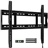 HOME VISION Heavy Duty Fixed TV Wall Mount Holds up to 264LBS, for Most 42-100 inch Large TVs Wall Mount Bracket Fits 16'/18'/24' Studs, VESA 800x600mm, Low Profile Space Saving for LED OLED LCD