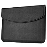Fintie Sleeve Case for Microsoft Surface Pro X / Pro 9 / Pro 8 / Pro 7+ / Pro 7 / Pro 6 / 12.4' Surface Laptop Go 2/1 - Carrying Bag with Stylus Loop & Card Pocket for Surface Pro 5/4/3, Black