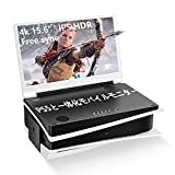 G-STORY 15.6' Inch IPS 4k 60Hz Portable Monitor Gaming Display Integrated with PS5(not Included) 3840×2160 with 2 HDMI Ports,FreeSync,Built-in 2 of Multimedia Stereo Speaker,UL