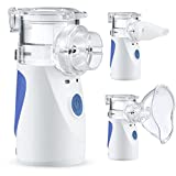 Nebulizer Machine for Adults and Kids, Ultrasonic Mesh Nebulizer of Cool Mist, Portable Nebulizer with Two Modes, Personal Steam Inhalers for Home Daily Use