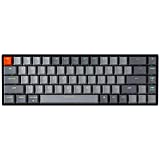 Keychron K6 Mechanical Keyboard 65% Compact 68 Key Wireless Gaming Keyboard, RGB Backlight Bluetooth 5.1/Wired Keyboard Compatible with Mac Windows, Gateron Brown Switch