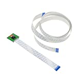 Pi Camera, Arducam Octoprint Octopi Webcam, Monitor 3D Printer, 3.28FT/100CM Long Extension Flex Ribbon Cable for Raspberry Pi
