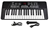 Beginners Piano Keyboard 37 Keys Portable Electronic Keyboard Piano Built-in Rechargeable Battery Kids Piano with Headphone Jack Learning Musical Instruments Gifts for 3 4 5 6 7 Boys Girls