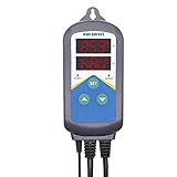 Inkbird Aquarium Heater with Probe Thermostat Fish Ornamental Shrimp Reef Tanks 24 Hours Double Time with Day Night Automatic Temperature Controller