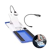 Stedi Pedi Pro - Professional Home Pedicure Kit - Pro Includes Lit Magnifier, Drying Fan, and Task Light - Paint Nails with Ease Using Pedi Assistant Tool - DIY for Women of All Ages