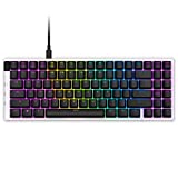 NZXT Function MiniTKL - Compact Tenkeyless Gaming Keyboard – Gateron Red Mechanical Switches: Linear, Fast, and Quiet – Hot-Swappable – RGB Backlit – Aluminum Top Plate – Sound Dampening Foam – White