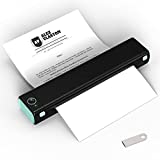 Phomemo M08F A4 Portable Thermal Printer, Supports 8.26'x11.69' A4 Thermal Paper, Wireless Mobile Travel Printers for Car & Office, Bluetooth Printer Compatible with Android and iOS Phone & Laptop