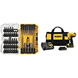 DEWALT DCD771C2 20V MAX Lithium-Ion Compact Drill/Driver Kit with DW2166 45-Piece Screwdriving Set