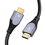 HDMI Cable 4K@60Hz 3.3 ft, CableCreation HDMI 4K Cable, High-Speed 18Gbps, 4K HDR, 3D, 2160P, 1080P, Ethernet Support, Compatible with UHD TV, PS5/PS4, Xbox One, Blu-ray, PC, Projector and More
