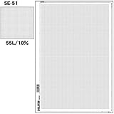 Deleter Screen Tone Jr JR-109 [Dot Pattern 55/10%][Sheet Size 182x253mm (7.16'x9.96')] For Comic Manga Illustration Graphic Screentone