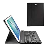 Fintie Keyboard Case for Samsung Galaxy Tab S2 9.7 - Slim Fit Stand Cover with Magnetically Detachable Wireless Bluetooth Keyboard for Samsung Galaxy Tab S2 9.7-inch Tablet, Black