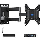 Mounting Dream UL Listed Lockable RV TV Mount for Most 17-43 inch TV, RV Mount for Camper Trailer Motor Home Boat Truck, Full Motion Unique One Step Lock RV TV Wall Mount, VESA 200mm, 44 lbs, MD2210