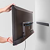 Studless Drywall TV Mount for 26-55 inch TVs, No Stud TV Wall Bracket Max VESA 400x400mm up to 80 lbs Universal Fits Most LED LCD Plasma Flat/Curved Screen TVs & Monitors