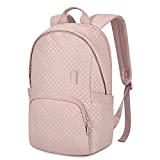 Laptop Backpack Womens Back Pack 15.6 Computer Bag, Anti-theft Backpacks for Work School Business College Christmas Gift for Women Girls Family Pink