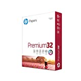 HP Paper Printer | 8.5 x 11 Paper | Premium 32 lb | 1 Ream - 500 Sheets | 100 Bright | Made in USA - FSC Certified | 113100R