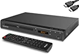 MEGATEK Multi-Region DVD Player for TV with HDMI (1080p Upscaling), CD Player for Home, USB Port, Coaxial Digital Out, Compact Design, Sturdy Metal Casing, Remote & 5ft HDMI Cable Included