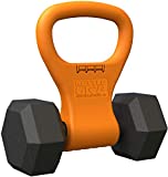 KETTLE GRYP - The Original - As Seen on SHARK TANK! Converts Your Dumbbells Into Kettlebells - Made in the USA - Dumbbell Grip Handle