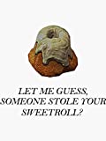 Skyrim - Sweetroll Sticker - Sticker Graphic - Auto, Wall, Laptop, Cell, Truck Sticker for Windows, Cars, Trucks