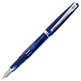 Noodler's Ink Standard Flex Fountain Pen with Twist-Fill Piston, Stainless Steel Nib, Medeival Lapis (17027)