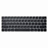 Replacement Keyboard Keycaps,Full Set of US Replacement Keycaps QWERTY for MacBook Pro Retina 13' / 15' Model A1706 A1707 2016-2017 Year EMC 3071 EMC 3163 EMC 3072 EMC 3162
