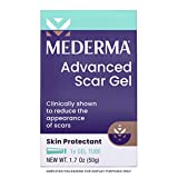 Mederma Advanced Scar Gel 1x Daily Reduces The Appearance Of Old New Scars #1 Doctor Pharmacist Recommended Brand for Scars 1.76oz, Clear, 50 grams