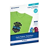 Printworks Dark T-Shirt Transfers for Inkjet Printers, for Use on Dark and Light/White Fabrics, Photo Quality Prints, 40 Sheets, 8 ½” x 11” (00529C)