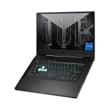 ASUS TUF Dash 15 (2021) Ultra Slim Gaming Laptop, 15.6' 144Hz FHD, GeForce RTX 3050 Ti, Intel Core i7-11370H, 8GB DDR4, 512GB PCIe NVMe SSD, Wi-Fi 6, Windows 10, Eclipse Grey Color, TUF516PE-AB73