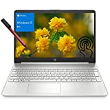 2022 Newest HP 15 15.6' FHD Touchscreen Windows 10 Pro Business Laptop, Intel Quad-Core i7-1165G7 up to 4.7GHz, 64GB DDR4 RAM, 2TB PCIe SSD, AC WiFi, Bluetooth 4.2, Type-C, Broage 64GB Flash Stylus