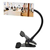Ampper Clip On Security Mirror, Convex Cubicle Mirror for Personal Safety and Security Desk Rear View Monitors or Anywhere (6.69' x 2.95', Rectangle)