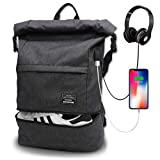 Waterproof Laptop Travel Backpack, Large College High School Backpacks for Men and Women