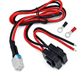 Kymate 4-pin 12AWG DC Power Supply Cable for Yaesu Radio FT-450D FT-891 FT-991-A FT950 FTDX-1200 Kenwood TS-480 TS-590SG TS-890s Icom IC-7000 IC-7200 IC-7600 IC-7300 Alinco DX-SR9T Vertex